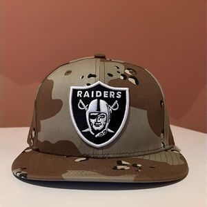 New Era 59Fifty fitted Raiders hat size 7 1/4